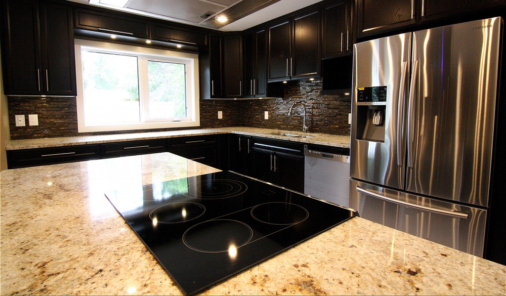 A brand new kitchen completed by Krawchuk Construction Inc.
