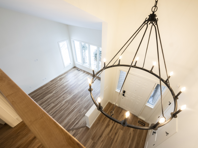 A full home renovation completed by Krawchuk Construction Inc.